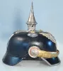 Prussian Dragoon Officer Pickelhaube - Felt Construction. RARE Visuel 7